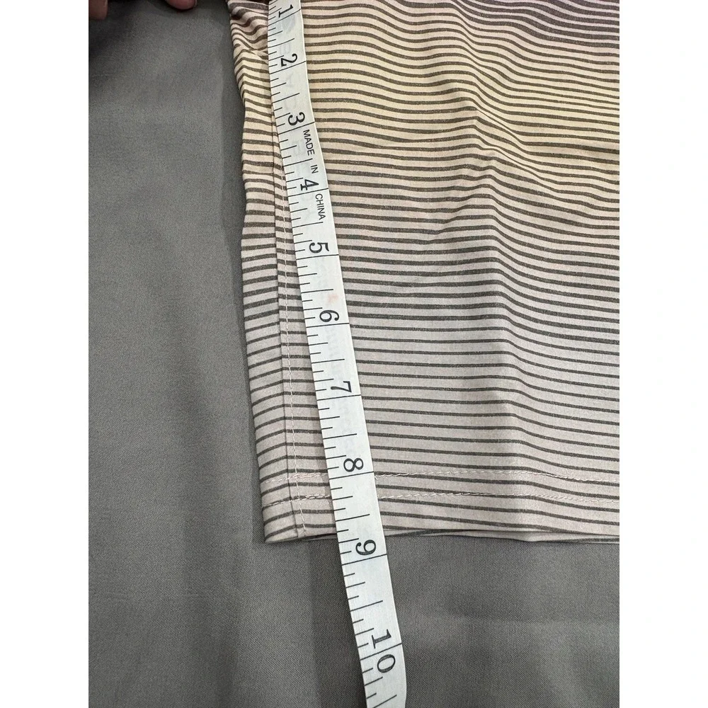 NWT Quiksilver Board Shorts Mens Sz 34 Striped Muted Multi-Color